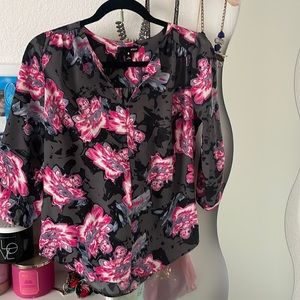 Floral print top by Aqua